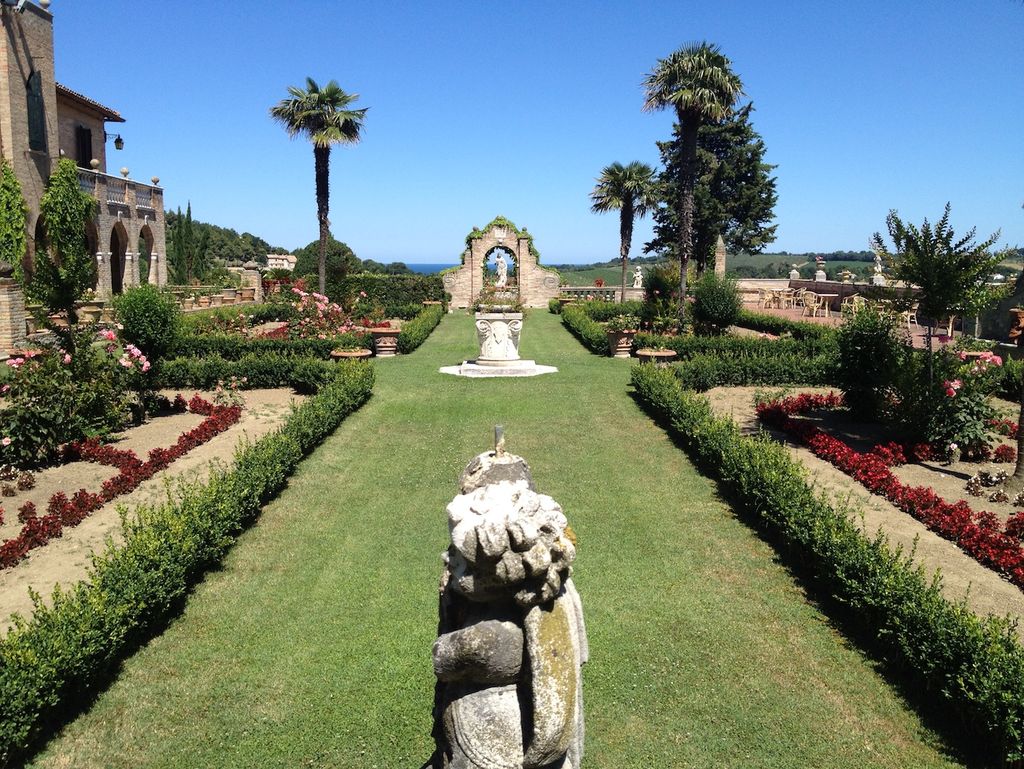 Italie Midden Italie Le Marche Pesaro VILLA CATTANI STUART GIARDINI VILLA