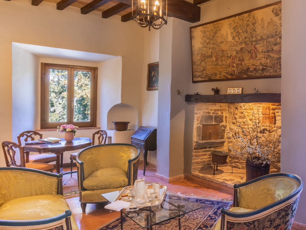 Italie Midden Italie Umbrie Todi Borgo Petroro Lounge Arcivescovo