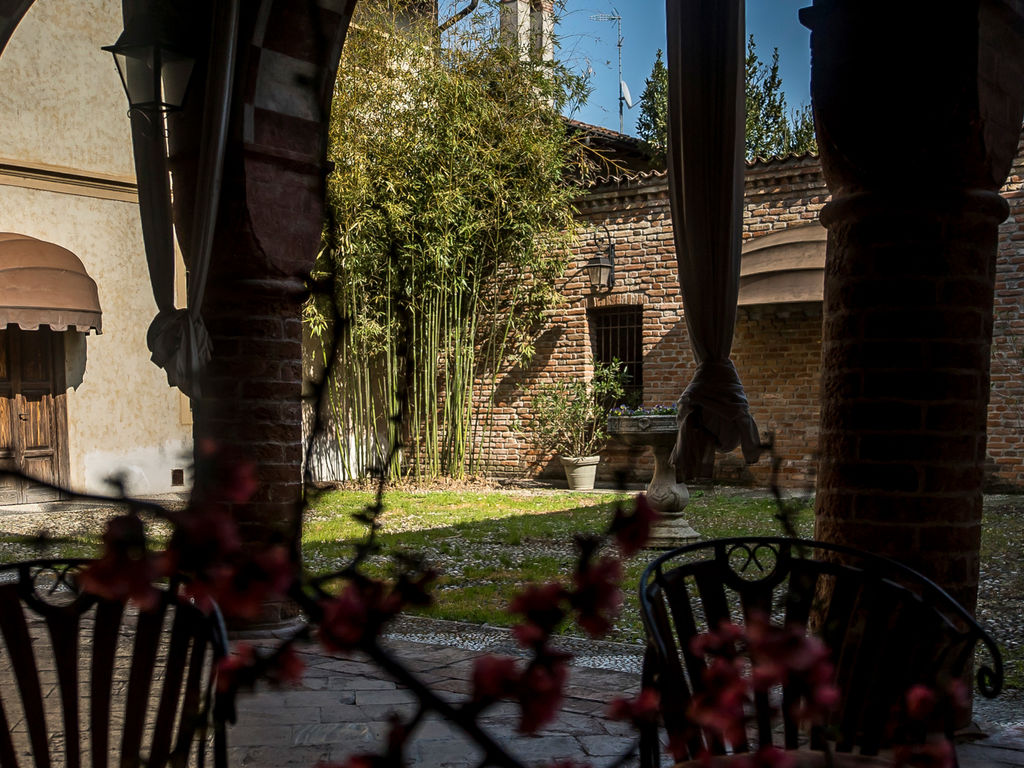 Italie Noord Italie Emilia Romagna Cremona Robecco D oglio Villa Bottini La Limonaia Portico Giardino 11