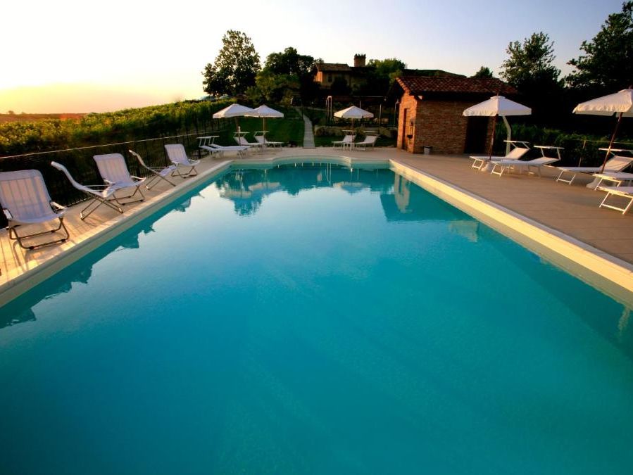 Italie Noord Italie Piemonte Frazione Alfiano Natta Relais Castello di Razzano