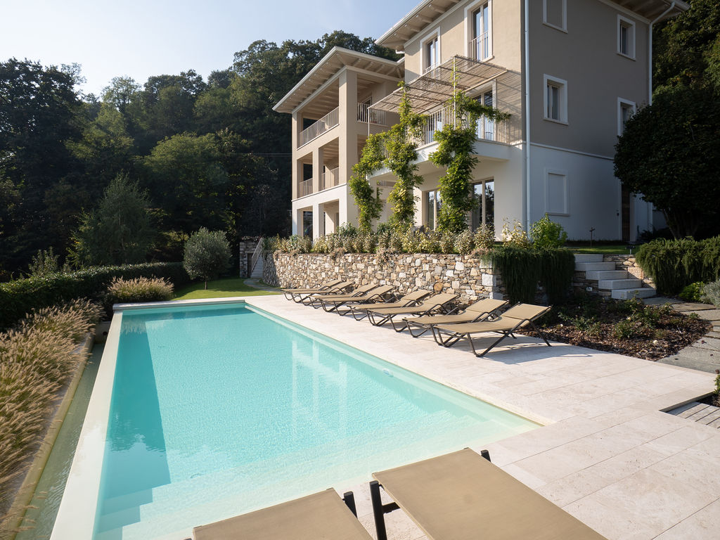 Italie Noord Italie Piemonte Lago Maggiore Lesa