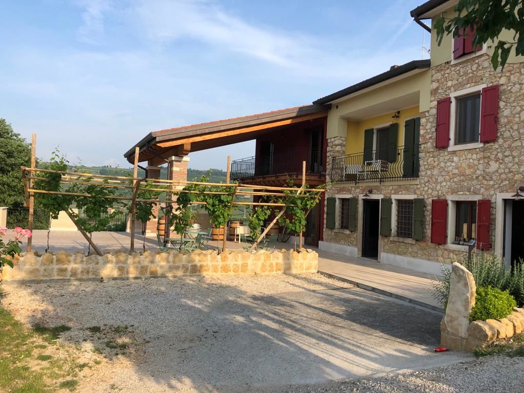 Italie Noord Italie Veneto Soave Farmhouse Corte Tamellini cortile