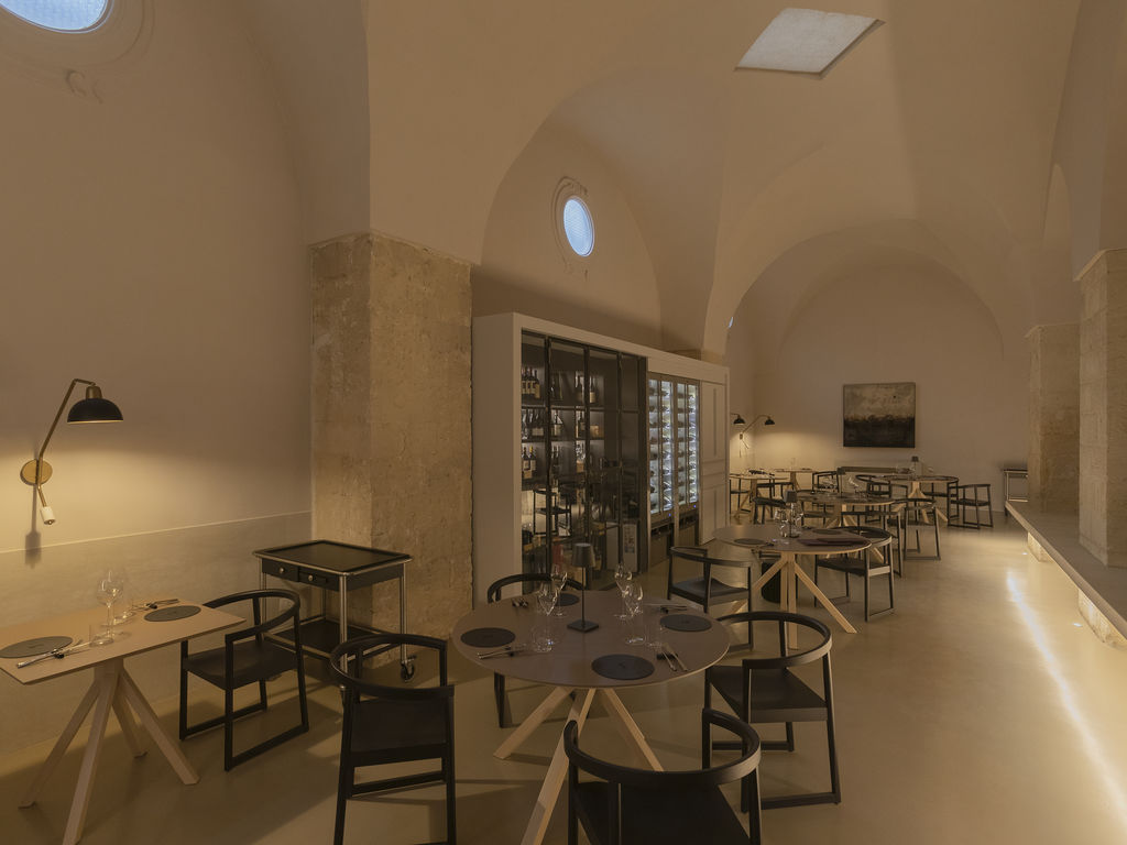 Italie Zuid Italie Puglia Lecce Cloister of the Dominicans Gimmi Restaurant