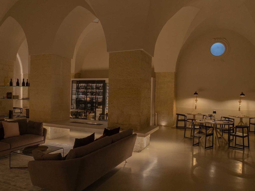 Italie Zuid Italie Puglia Lecce Cloister of the Dominicans ristorante gimmi lecce