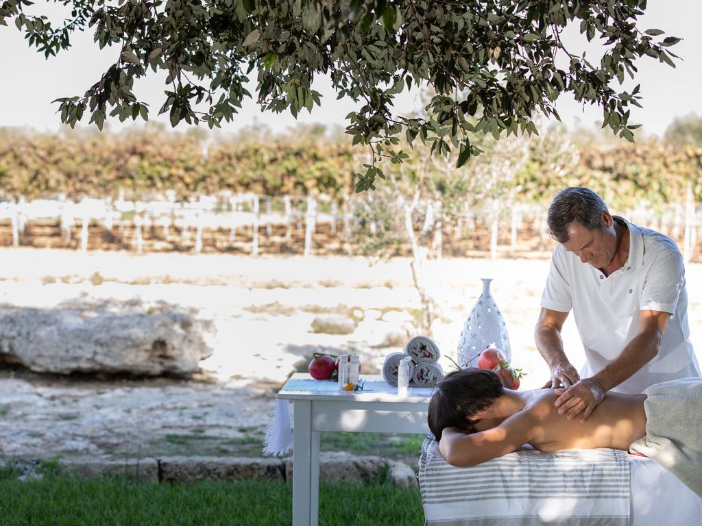 Italie Zuid Italie Puglia Salve Antica Masseria Fano Relais Wine